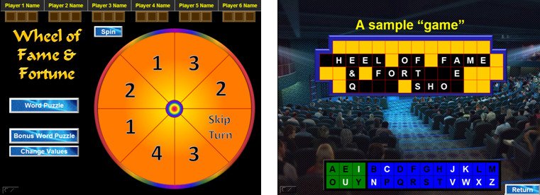 Wheel Of Fortune Powerpoint Game Show Templates